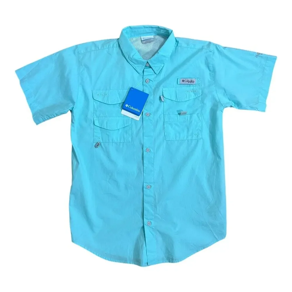 Columbia Boys Bahama Ii Short Sleeve Shirt - NWT - Size XL